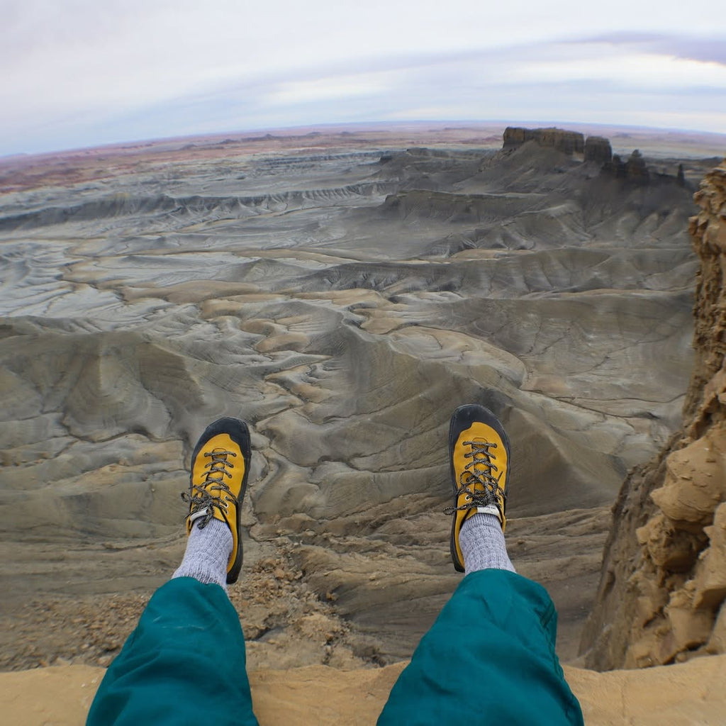 GIÀY LEO NÚI, HIKING, DÃ NGOẠI BAREFOOT UNISEX LONOWEAR FLOW WILD MUSTARD